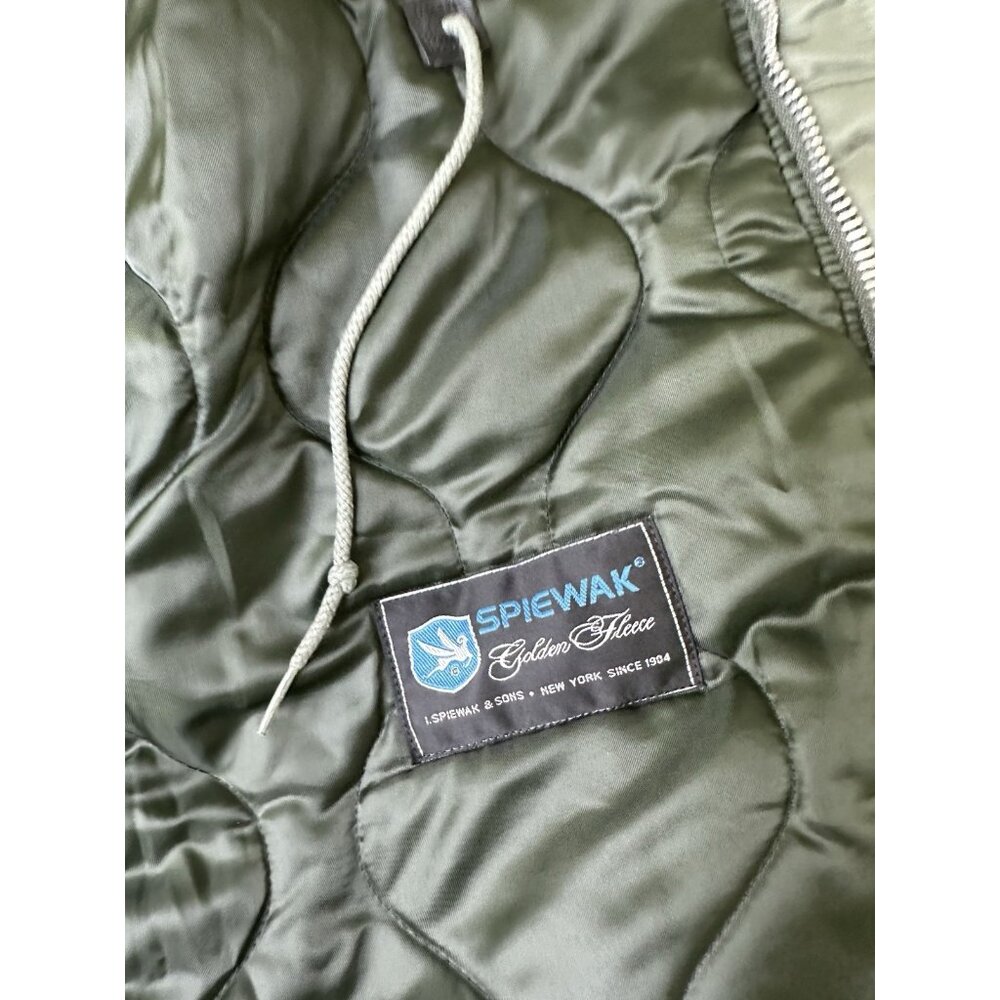 Spiewak N-3B Parka Mens 32 S Green Extreme Cold Weather Hooded Fur Trim Made USA - Picture 6 of 11